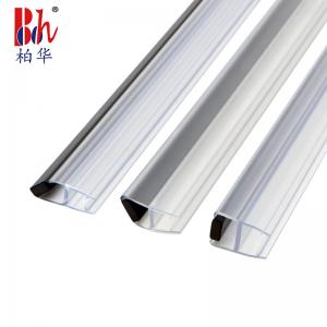 Wholesale Good resilience Shower Door Magnetic Strip PVC Waterproof Seals For 8mm Glass from china suppliers