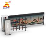 Parking Advertising Barriers Supports License Plate Recognition / Face