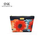 High Quality Waterproof PU Washing Travel Cosmetic Bag with Handle