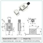 Impact Resistance Slide Bolt Latch Lock Drawing Polishing