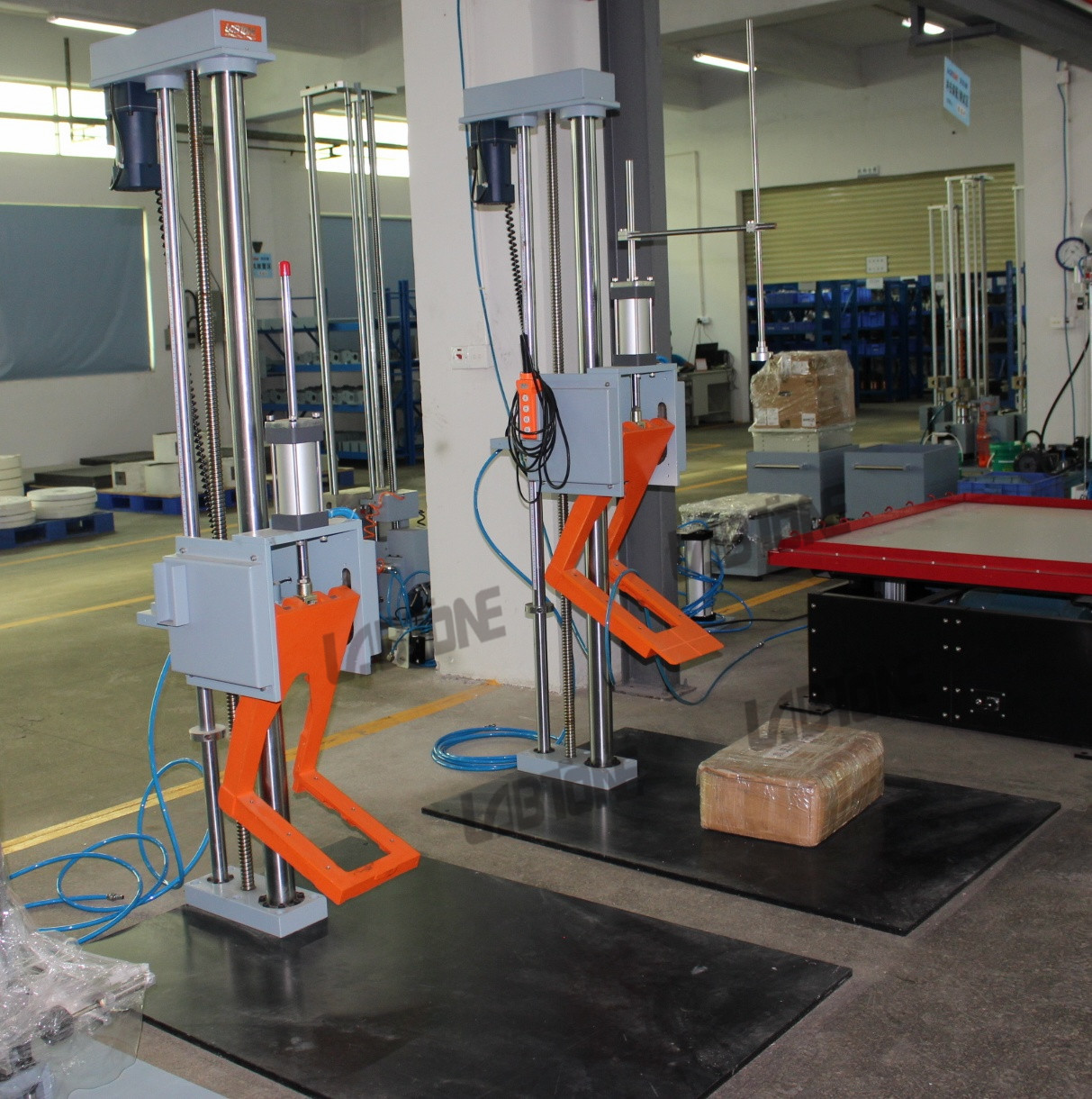 ISTA 1A 2A Package Drop Test Machine, Drop Height 2M, Payload 85kg