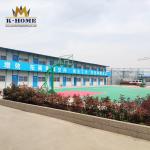 Prefabricated Labour Colony Steel Frame Prefab House With Kitchen Dining Hall