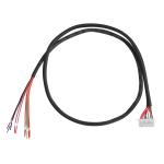 Lvds Cable 10P JST SHLP-10V-S-B To Semi-stripped Harnesses Custom Coaxial Cable