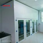 Class 100 Laboratory Fume Cupboard Controlled Chemical Exposure High Safety