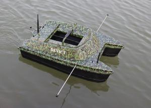 Wholesale Sea fishing bait boat DEVC-308 camouflage DEVICT fishing robot catamaran bait boat from china suppliers