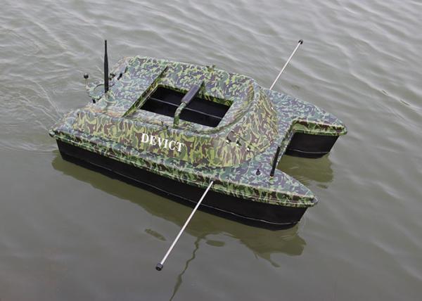 Sea fishing bait boat DEVC-308 camouflage DEVICT fishing robot catamaran bait