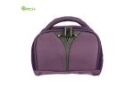 1680D Cosmetic Vanity Duffle Travel Luggage Bag with In-lid zippered pockets