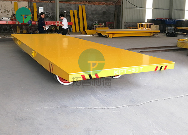 Mobile Cable Machine Parts Transfer Container Handling Pallet Rail Wagon