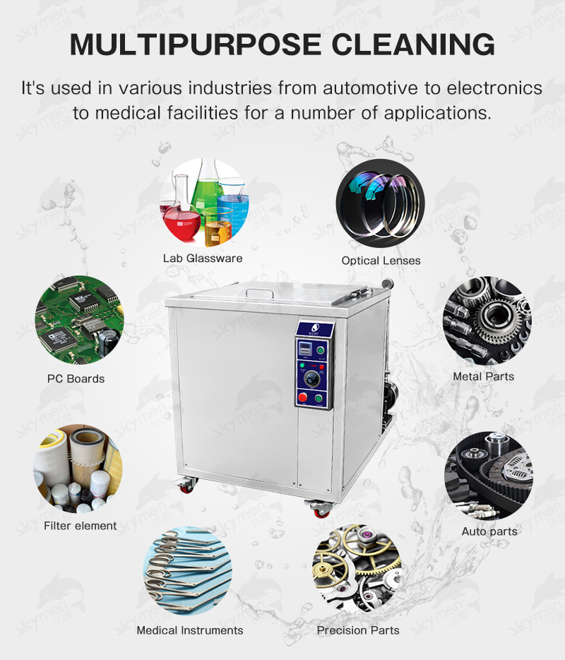SUS201 135L 1800W Ultrsonic Cleaning Machine For Tableware