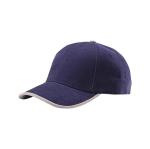 Constructed Outdoor Baseball Caps Low Profile 6 Panel Hat UL Approval