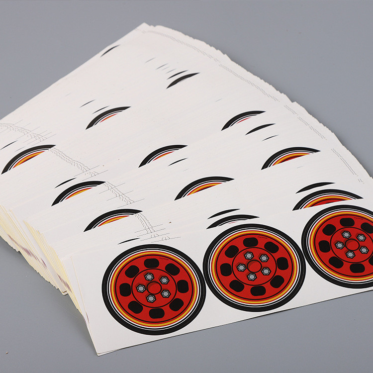 Permanent Printed Self Adhesive Labels Private Logo Glossy Lamination