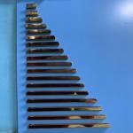 Brass Aluminum Bag Making Accessories Frame , Metal Bag Hook 10mm Thickness