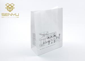 Wholesale Personalised White Custom Printed Kraft Paper Bags Bread Sweetie Food Packaging from china suppliers