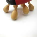 Wooden Gift&Craft factory , ladybird shaped wooden toy or wooden head messager