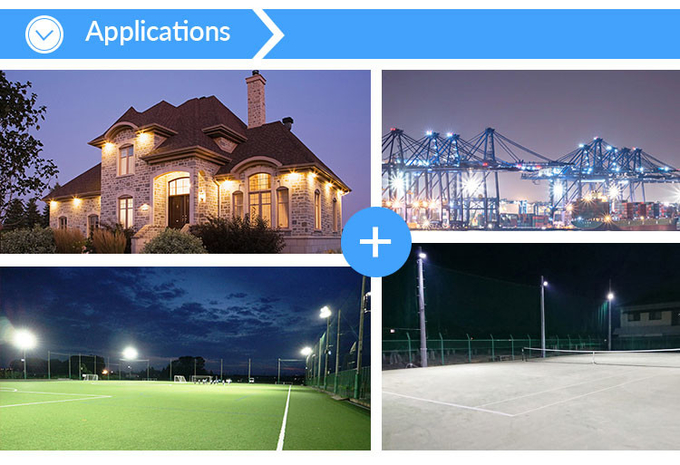 IP66 Waterproof Outdoor LED Flood Lights Rustproof Stadium Flood Lights For Architectural