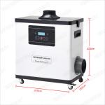 80W Medical Fume Extractor Machine / Fumes Purification Absorber ventilation for