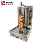 220V Gas 3-burner Electric Automatic Rotary Chicken Kebab Doner Shawarma Making