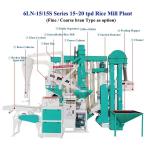 3980*2460*2900 mm Parboiled Rice Milling Plant for Medium-Sized Farms in