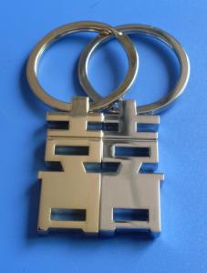 Wholesale 2012 fashion unique Brass / Zinc alloy 2.5mm promotional metal keyrings from china suppliers