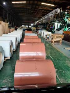 Wholesale 0.4mm 0.5mm PPGI Coil Sheet , Color Coated Steel Coil For Building Materials from china suppliers