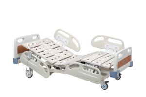 Wholesale Hospital Ajustable Electric Medical Patient Bed PP Head Steel Frame from china suppliers