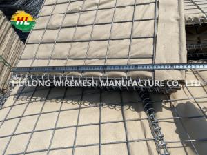 Wholesale Hot Dip Galvanized 0.61x0.61m Hesco Defensive Barriers Welded For Fortifications from china suppliers