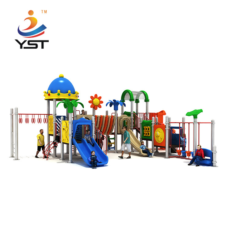 Colorful Commercial Outdoor Slide Children'S Garden Playground Backyard