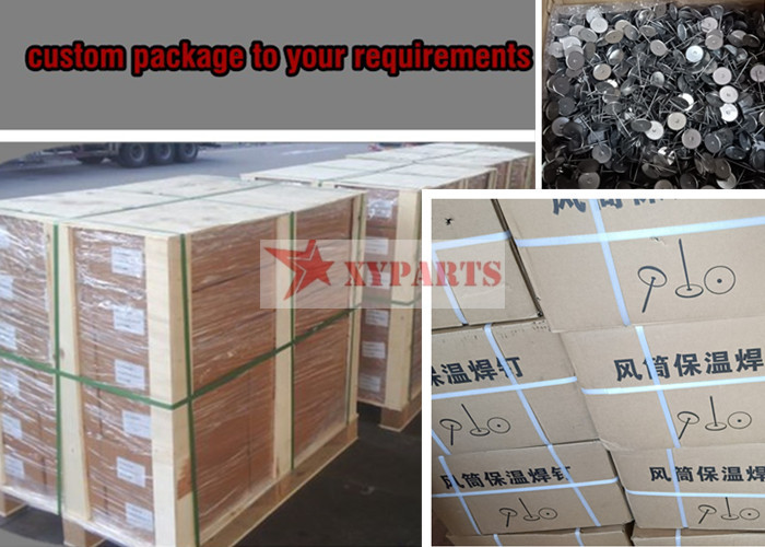 38mm Weld Type Cupped Head Insulation Pins For Welding Capacitor Discharge