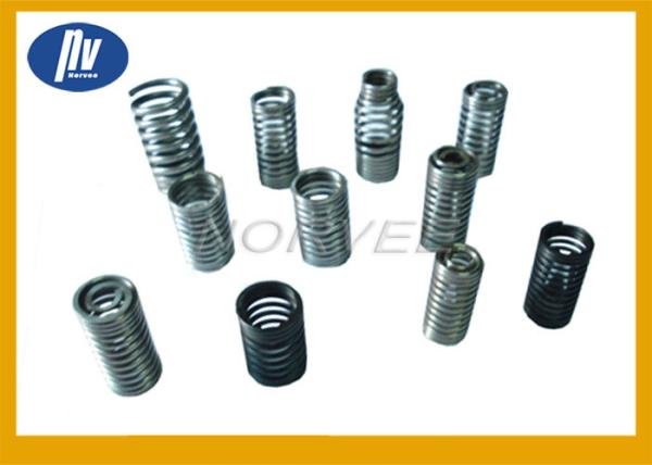 High Force Industrial Compression Springs , White Zinc Cabinet Gas Spring For