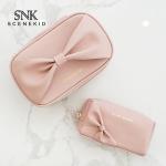Waterproof PU Leather Cosmetic Bag Blanks Toiletry Bag For Travel