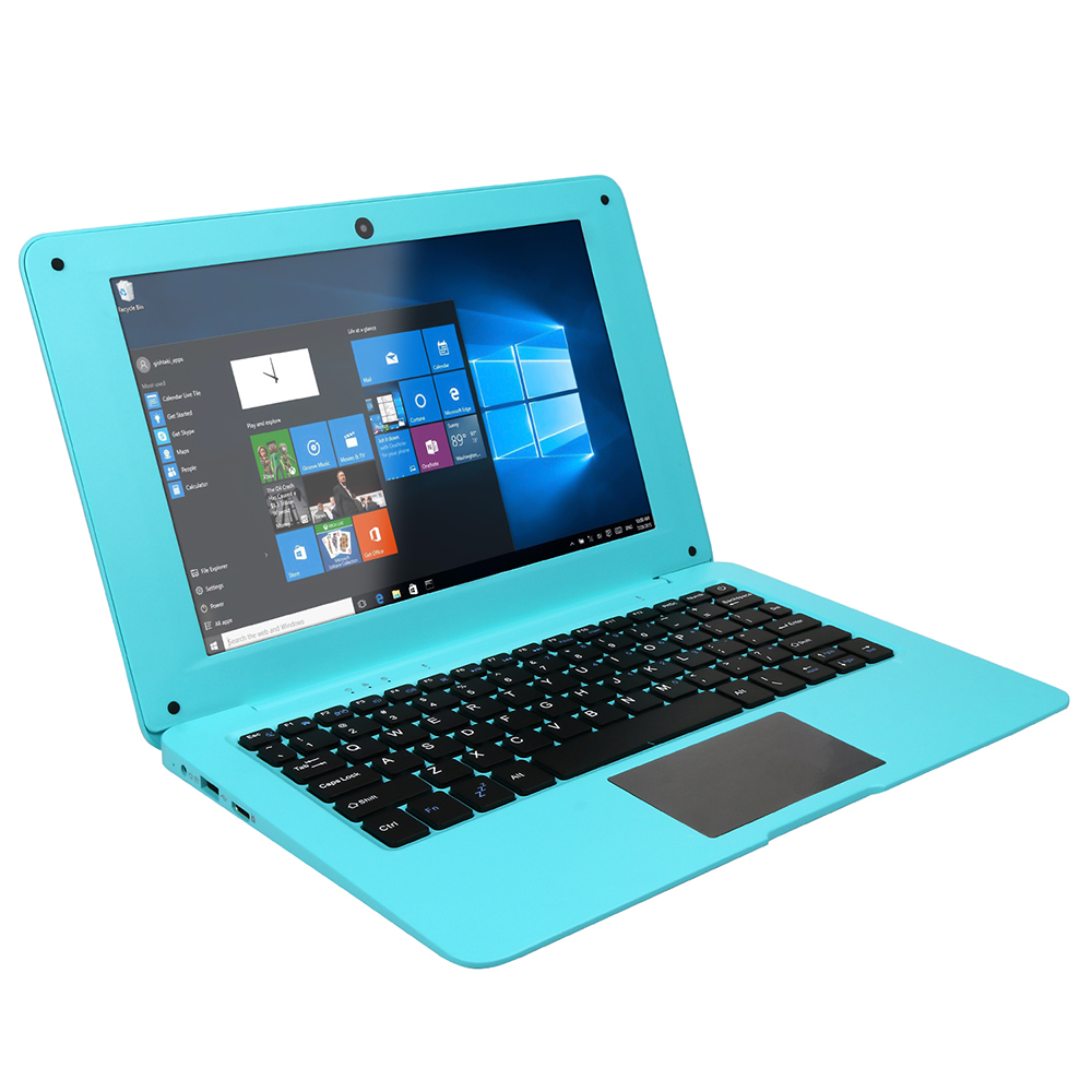 1- Mini Netbook 10.1 Inch Apollo Lake N3350 2.4Ghz 3G 64GB Office Computer Small Notebook PC Student Netbook for Office