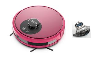 Wholesale Super Slim Robot Floor Mop Cleaner with Super size Dustbin Easy Vacuuming Mopping 3200AMH Battery from china suppliers