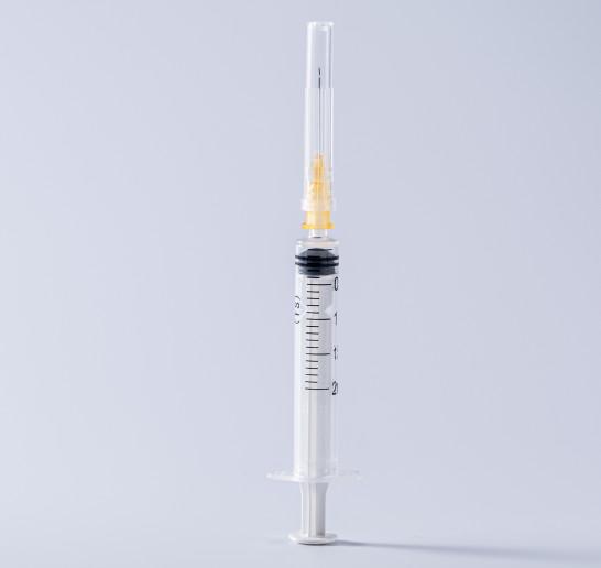 Plastic Luer slip/lock Sterile Medical Disposable Syringe with needle for
