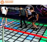 Interactive Activate Game Led Dance Floor 30x30cm Led Dance Floor Light Tiles