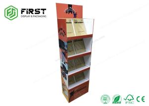 Wholesale Customized Book Cardboard Display Stand, Exhibition Carton Floor Display from china suppliers