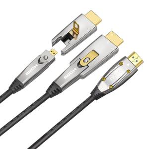 Wholesale 30HZ 4K HDMI Cable 4.2 4.8mm CL2 FT4 PVC Black from china suppliers