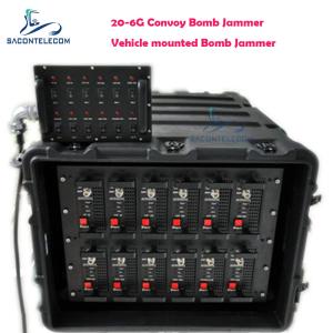 Wholesale Vehicle Military Convoy Bomb Jammer 20-6G 11 Bands 550w Roof Mounted from china suppliers