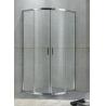 Buy cheap Economic Aluminum Alloy Quadrant Shower Enclosures Bright Sliver For Hotel / from wholesalers