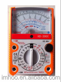 AC DC Analogic Meter Ohm VOLT Voltmeter Ohmmeter Ammeter Handheld Tester