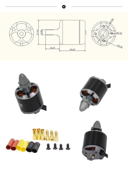 High Quanlity rc small helicopter multicopter electric Brushless motor high