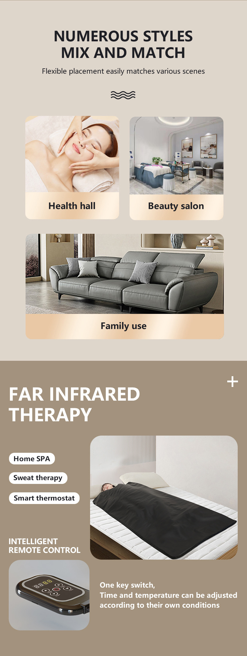 Detox Far Infrared Sauna Blanket Weight Loss Sauna Blanket For Women