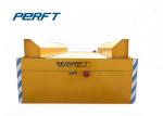 Free Turning Transport Flat Bed Battery Operated Cart For Workshop Straddle