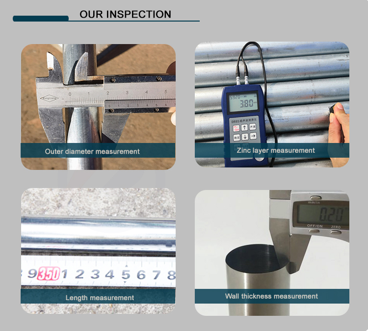 Oil Gas Sewage Transport Galvanized Steel Welded Pipe 6m Length Customizable for Building Materials Applications