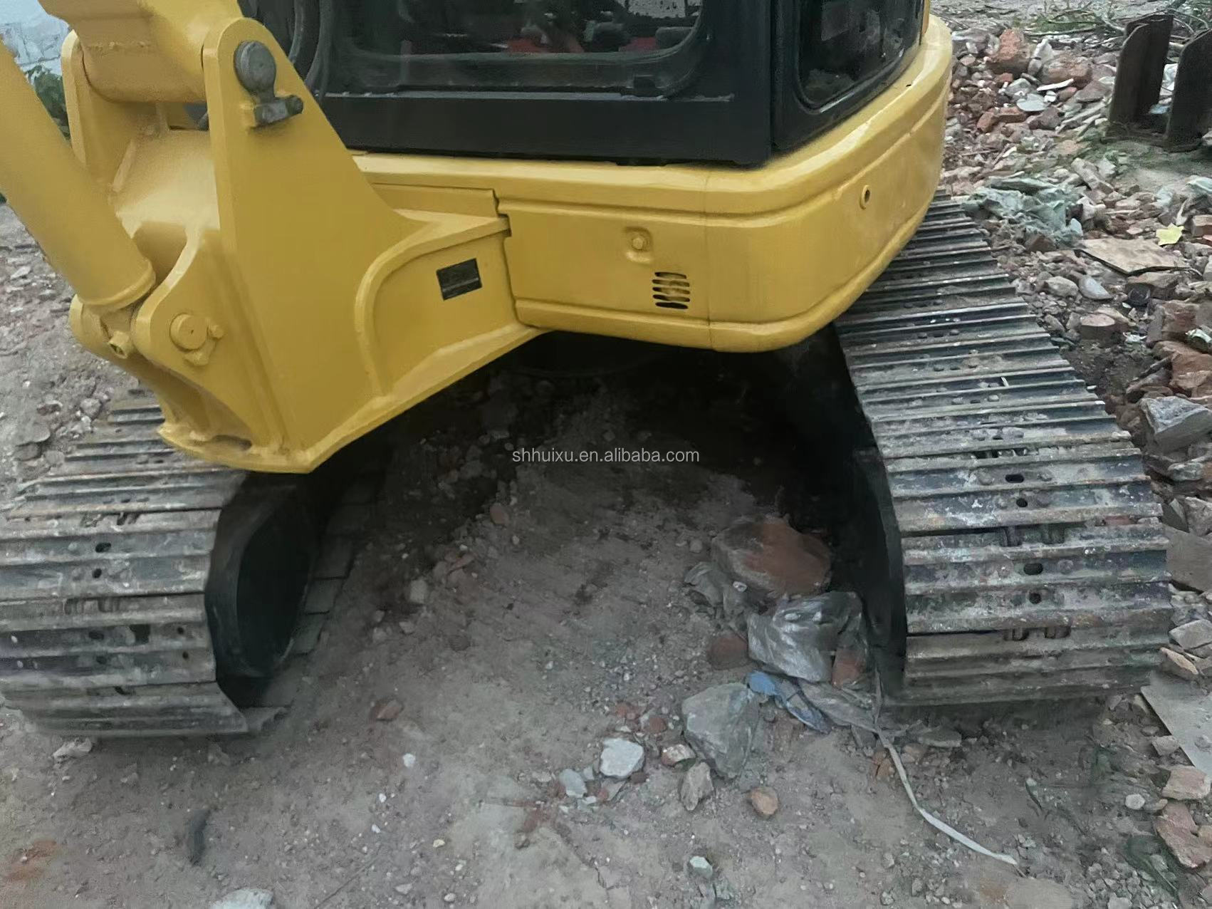 5.5 Ton Yellow Paint Original Color Used Komatsu Pc 55 Excavator Second Hand