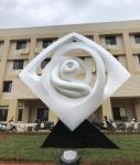 Contemporary Outdoor Abstract Metal art Landscape Sculpture