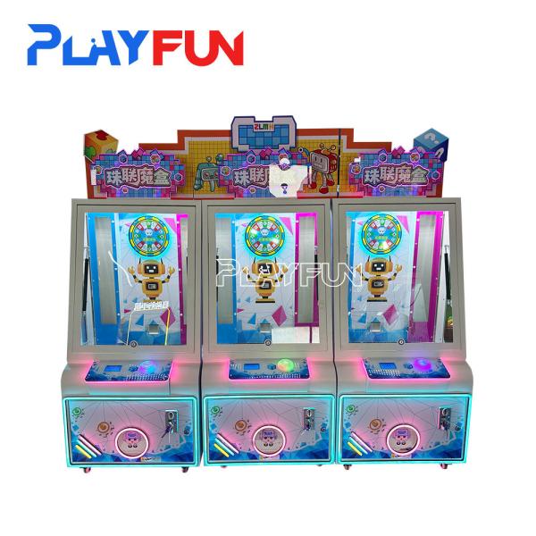 Playfun Factory Price Carnival Arcade Coin Operated 1 People Cute Crystal Blind
