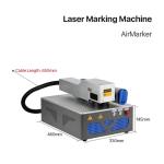 1064nm Laser Marking Machine Raycus 20W 30W Foldable Fiber Machine for DIY