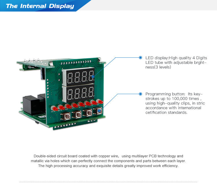 WSK302 72*72MM Digital Programmable Thermal Thermostat temperature And Humidity Controller With LED Display