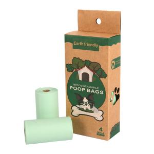Wholesale Corn Starch PLA PBAT Leak Proof Biodegradable Dog Poop Bags For Pets from china suppliers