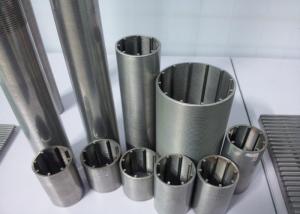 Wholesale 0.05mm 0.075mm Stainless Steel Oil Filter Wire Mesh Wedge Wire Sieve Tube Anti Aging from china suppliers